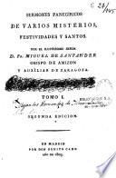 libro Sermones Panegiricos De Varios Misterios, Festividades Y Santos...